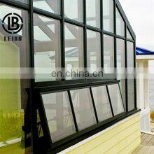 New Modern Rain Proof Polycarbonate Skylight Roofing Roof Skylight Tempered Glass Bi Folding Sliding Swning Window Skylight