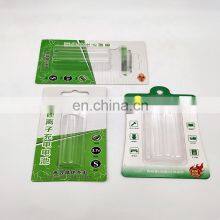 OEM Supplier Custom Double Printed Paper Clamshell Slide Blister Packing Plastic Tray Blister Insert Card Packaging For Battery thumbnail-1