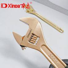 Xinda Non Sparking Adjustable Wrench Copper Spanner Explosion Proof Tools Manufacturer thumbnail-2