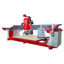 Factory Price HKNC450 4 Axis Bridge Saw Stone Cutting Machine for Marble Granite Slab Tiles thumbnail-4