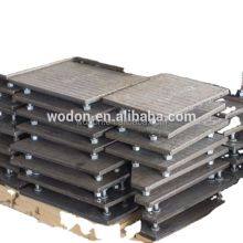 Wodon Hot-Rolled Wear Resistant Steel CO Plate Feeder Chute Cement Mining Industry ASME AISI Standards Custom Cutting Welding thumbnail-6