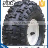 Cheap Wholesale Two Wheels Wagon Wheel Small Rubber Wheelbarrow Wheel 4.10 / 3.50-4 thumbnail-4