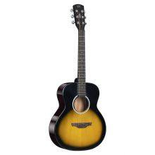 China Factory Wholesale 36-inch Acoustic Guitar - Model: OTIS - 36 Cloud Sand Taylor Body Glossy Plywood M-14 (Sunset Color) thumbnail-3