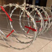 Galvanized Barbed Razor Wire With 2.5mm Core Wire for Perimeter Security thumbnail-5