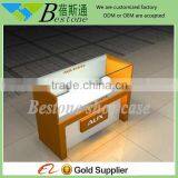 Modern Shop Counter Design Cell Phone Display Showcase