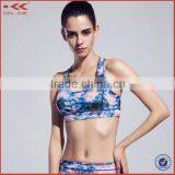 Moisture-wicking Quick Dry Anti-UV Sublimation Wholesale Sports Bra thumbnail-2