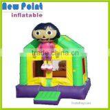 PVC Cute Dora Kids Bouncy Castles for Sale thumbnail-1