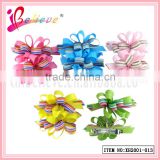 Supreme quality China supply wholesale koker curly ribbon french hair barrette clips (XH2001-013)