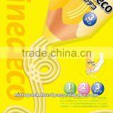 "Line Deco" Pencil Shaped Food Grade Packaging Pouch