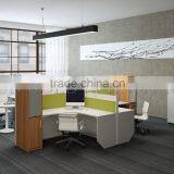 Environmental Small Wooden Office Workstation Cubicle for 6 Person ( SZ-WS393) thumbnail-2