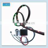 RGB 7 Color Decorative 10pcs Smd5050 Motorcycle Rear Wheel Strips Kit With Great Price thumbnail-1