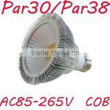 AC85-265V 10w Cob Led Par Light E27/E26/B22 95mm Led Par Light Bulb Par 30 Spot Lamp thumbnail-2