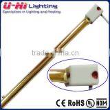 IP65 Infrared Heater Lamp Halogen Lamp Gold Reflector 2KW thumbnail-1