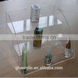 GH-RZ551 Smooth and Shinning Fashional Design Clear Acrylic Dispaly Rack ,top Grade Acrylic Display Rack thumbnail-3