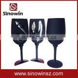 Hot Sale 5 Pieces Set Glass Shaped Wine Accessories thumbnail-1