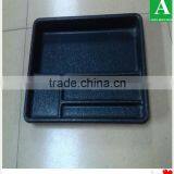 Qualified Black Color ps Chrome Plastic Thick Compartments Tray thumbnail-5