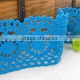 Chantilly Crochet Cotton Guipure Lace Trim thumbnail-1