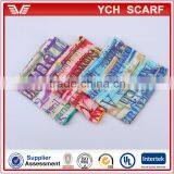 Custom Design Printed Korean Silk Scarf thumbnail-3