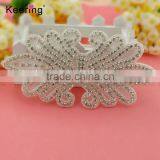 Keering Hotsale Iron on Rhinestone Applique for Women Dress WRA-050 thumbnail-1