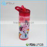 Plastic Type Tritan Water Bottle BPA Free Cartoons thumbnail-1
