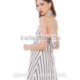 New Arrival Stock Supply Halterneck Backless Sexy Fashion Women Dress With Latest Design thumbnail-4