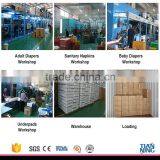 Winged Shape Super Absorption Disposable Cotton Sanitary Napkin With Blue ADL thumbnail-5