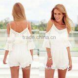 Fashion Women Off-shoulders Jumpsuit Playsuit Rompers Party Dress Clubwear thumbnail-1