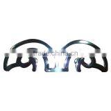 Custom Fabrication Service High Precision Black Anodize Aluminum Laser Cutting Product thumbnail-6