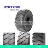 17.50-25-20PR off the road bias OTR inner tube tires for scraper & dumper vehicle tires