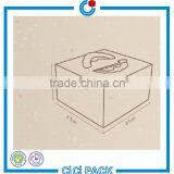250gsm White Paper 6inches Cake Box for Chritmas Party Wedding Cake Boxes Wholesale thumbnail-5