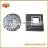 Drop Forged Galvanized Wrought Iron Plates for Fence, Gate Decoration thumbnail-2