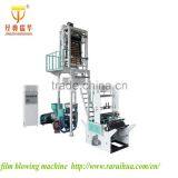 CE Certificate Double Color Striped Film Blowing Machine,Plastic Mini Film Blowing MachineSJ-50/FM650 thumbnail-3