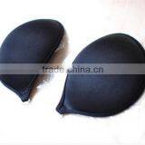 Black Piped Sponge Breathable Bra Beautiful Breasts Bra Breast Shape up Bra thumbnail-4