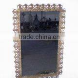 Shabby French Antique Metal Frame Decorative Wall Mirror