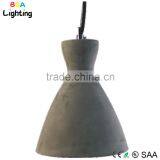 E27 Lamp Socket Concrete Lamp Shade Pendant Lights/ Lighting thumbnail-2