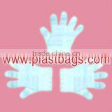 HDPE Plastic Transparent Embossed Gloves thumbnail-1
