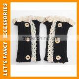 Japanese Women Winter Candy Color High Knee Leg Warmer Students Long Silk Stockings PGLW-0021 thumbnail-3