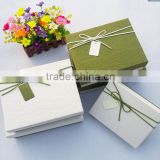 Custom Luxury Cardboard Paper Gift Packaging simplicity Box