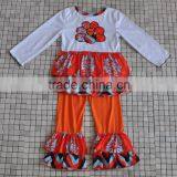 2016 Fashion Fall Winter Baby Girls Clothing Turkey Thanksgiving Children Boutique Outfits thumbnail-1