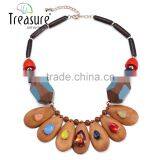 2015 Latest Wooden Necklace Designs, Multicolor Necklace, Necklace for Men and Women thumbnail-1