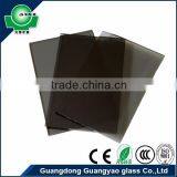 guangyao wtih CCC ISO9001 CE building construction material 6mm grey colors reflective glass