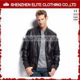 Pakistan Karachi Custom Sheep Leather Jackets for Men Black thumbnail-1