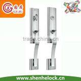 Zinc Alloy Interconnective Entrance Handle Lock thumbnail-3