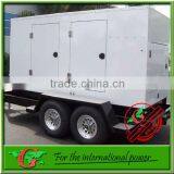 200Kw Soundproof Trailer Diesel Generator 225Kva Easy Move Diesel Generator With 1306C-E87TAG6 and Wheels Generator
