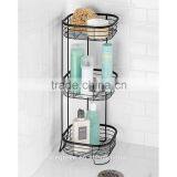 3 Tier Free Standing Bathroom or Shower Storage Shelves thumbnail-2
