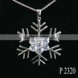 New Arrived Snowflake Shape Fashion Brass Jewelry Set thumbnail-2