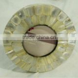 Round Shape Sea Shell Mother Of Pearl Photo Frame