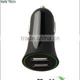 DC 12V USB Car Charger Dual USB Output Car Charger 5V2.1A thumbnail-2