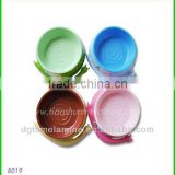 Snail Style Melamine Plastic Pet Bowl,4 Colours