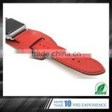 Trade Assurance Custom Logo Accept Sport Leather Western Watch Band for Apple thumbnail-4